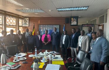 Info Consults with Senior Management team of Ministry of Finance ,Planning and Economic Development ( MoFPED)